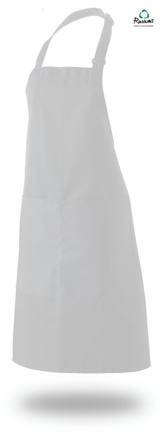 Ocean Bib Apron 72cm x 84cm Poly/Cotton Self Adjustable Neck With Pocket