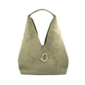 Olive Reversible Hobo Bag
