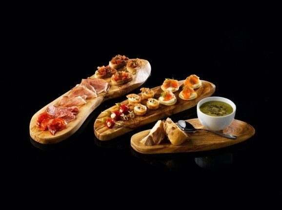 Olive Wood Rustic Platter 45 x 13cm