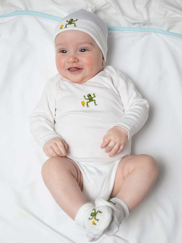 Onesie (Long Sleeve), Frog (Green)