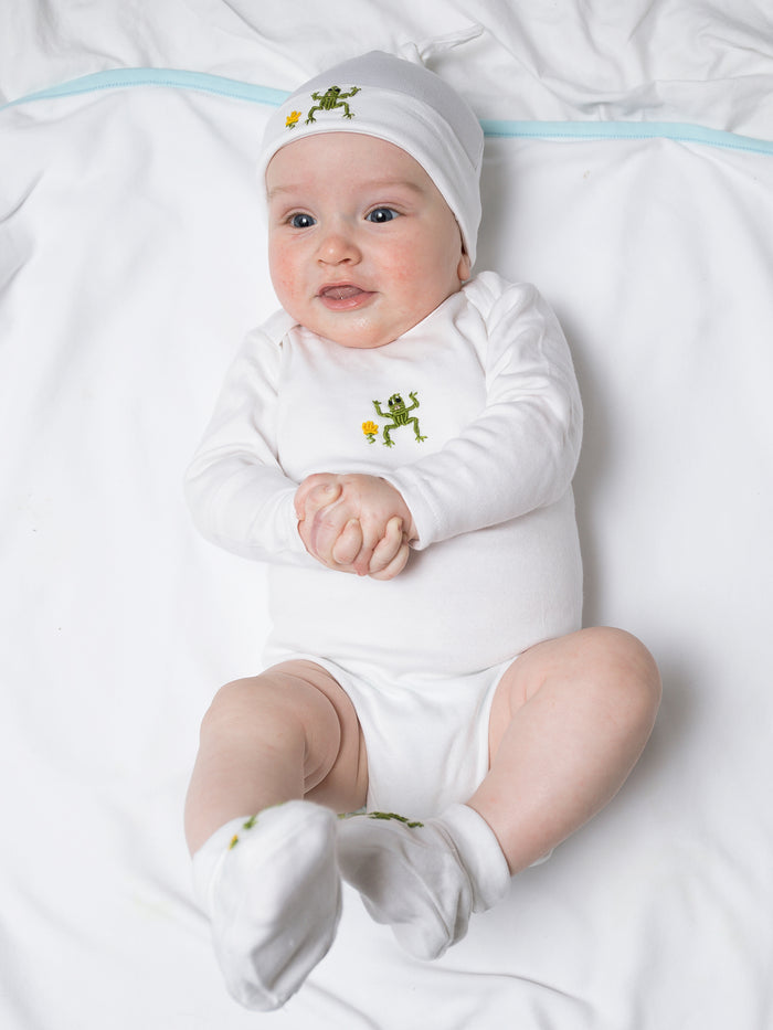 Onesie (Long Sleeve), Frog (Green)