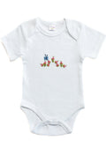 Onesie (Short Sleeve), Combed Cotton, Embroidered