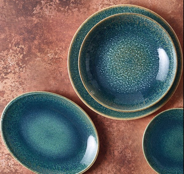 Ore Mar Bloom Deep Plate 23cm (Box Of 6)