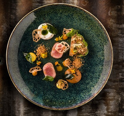 Ore Mar Gourmet Flat Plate 23cm (Box Of 12)