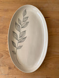 Oval Elm Branch Plate