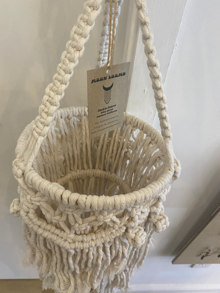 Overhead Macrame Plant Hanger