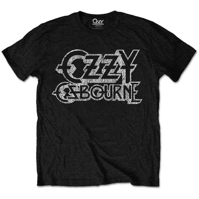 Ozzy Osbourne Unisex T-shirt - Vintage Logo Rock Off