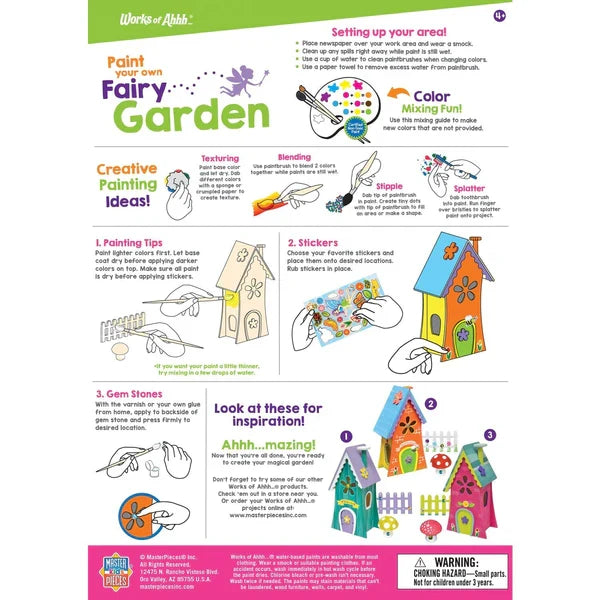 Paint Your Own Fairy Garden