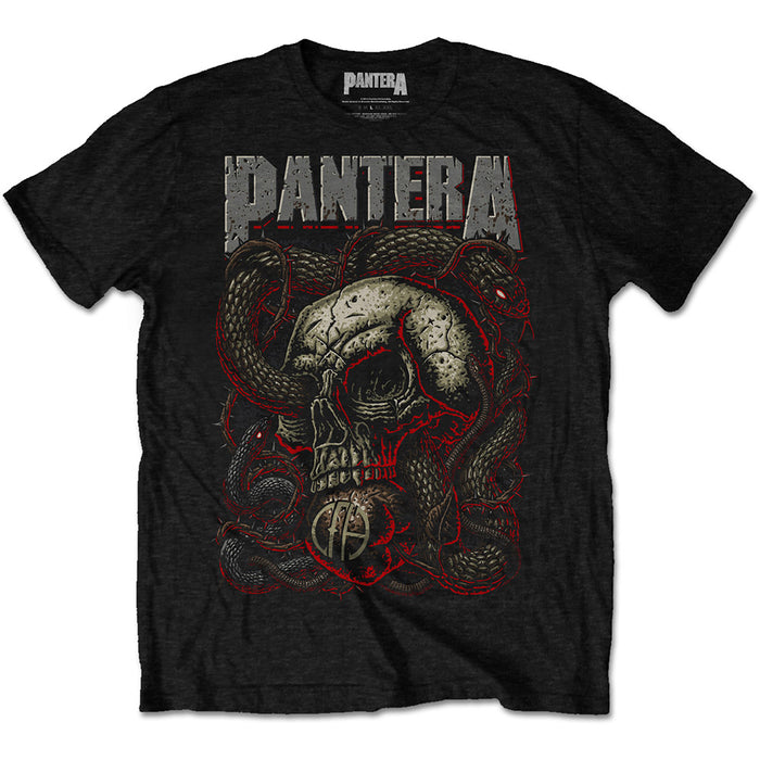 Pantera T-shirt - Serpent Skull Amplified