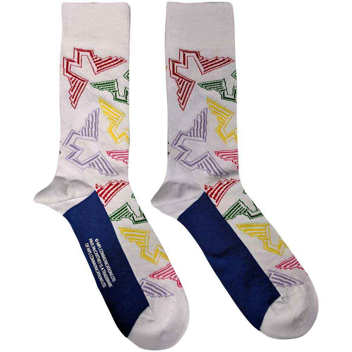 Paul McCartney Unisex Ankle Socks: Wings Logos Rock Off