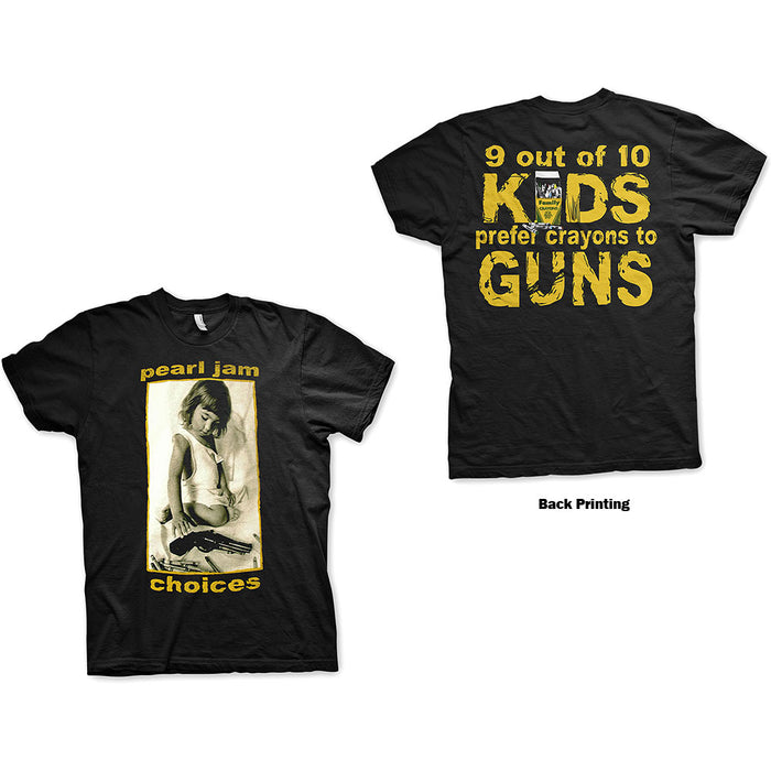 Pearl Jam 'Choices' Unisex T-shirt Rock Off