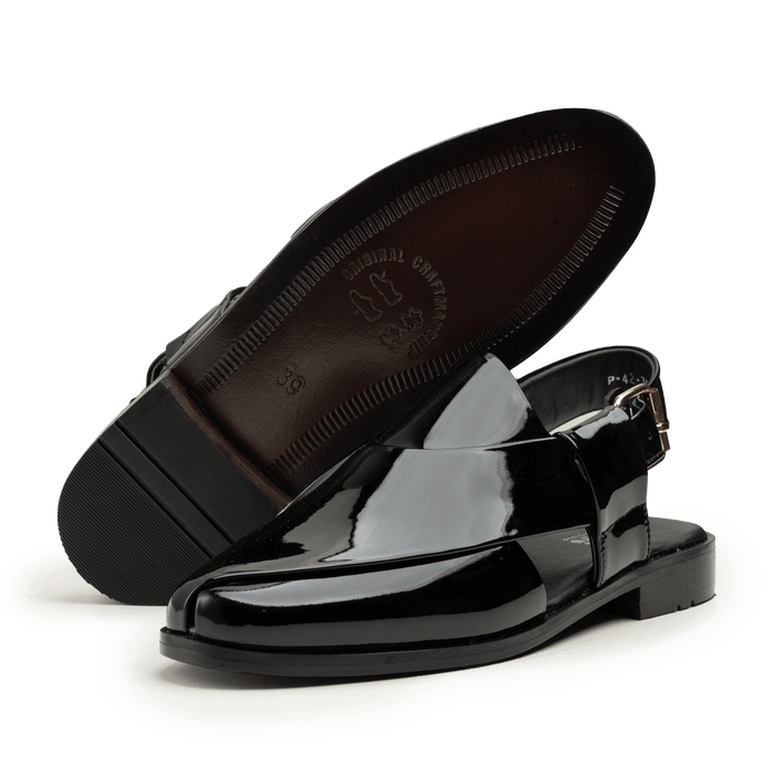 Peshawari - 042-PT BLK - cobblersofficial