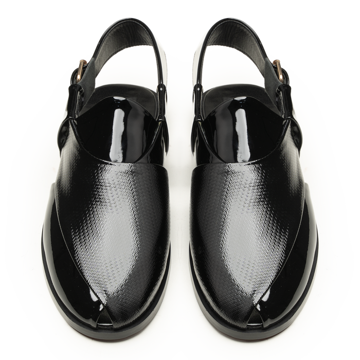 Peshawari - PS-06 BLK - cobblersofficial