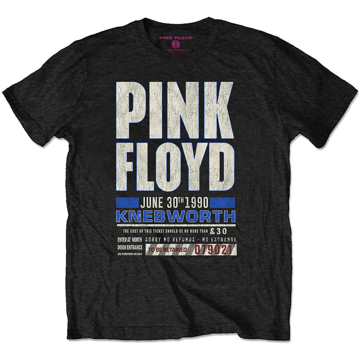 Pink Floyd T-shirt - Knebworth '90 Blue Rock Off
