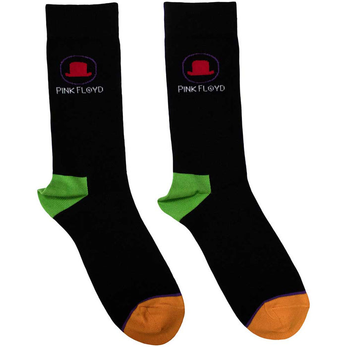 Pink Floyd Unisex Ankle Socks: Bowler Hat Rock Off