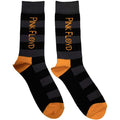 Pink Floyd Unisex Ankle Socks: Orange Logo Rock Off