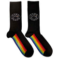 Pink Floyd Unisex Ankle Socks: Spectrum Sole Rock Off