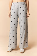 Polka Dot Pull On Pants