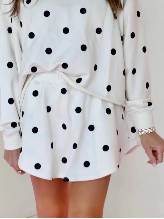 Polka Dot Pullover