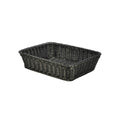 Polywicker Display Basket Black 36.5 x 29 x 9cm