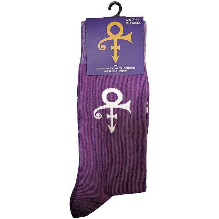 Prince Unisex Ankle Socks: Symbol Rock Off