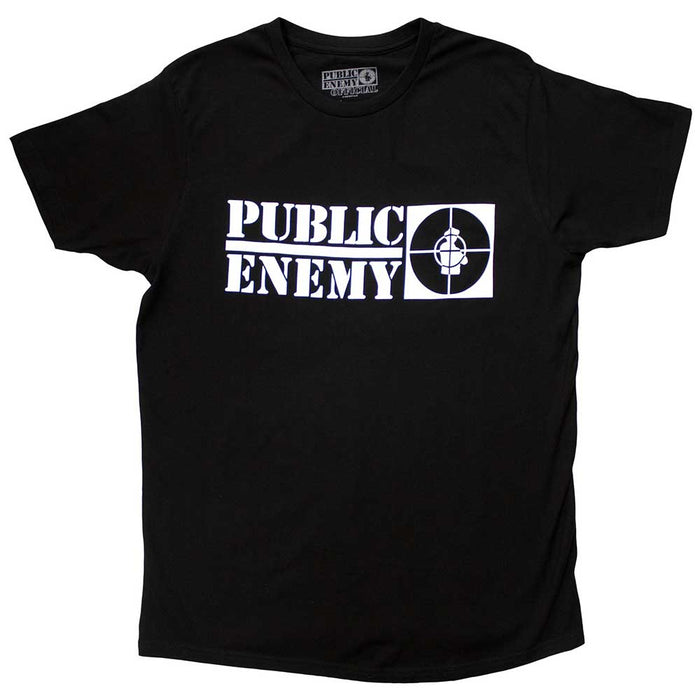Public Enemy Men's T-shirt - Crosshairs Logo Rock Off