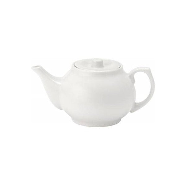 Pure White Porcelain Teapot 43cl / 15.1oz(Box Of 12)