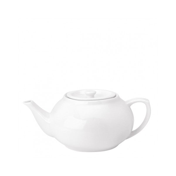 Pure White Porcelain Teapot 82cl / 28.86oz (Box Of 12)