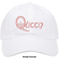 Queen Baseball Cap - Red Royal Crest Rock Off