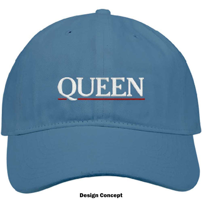 Queen Baseball Cap - Underline Logo Rock Off