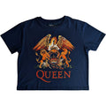 Queen Crop Top - Royal Crest Rock Off