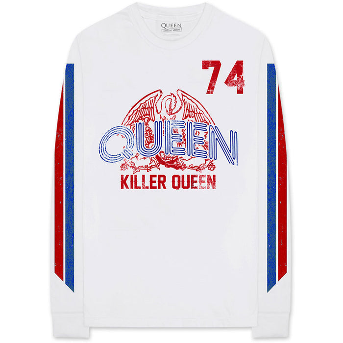 Queen Long Sleeved T-Shirt - Killer Queen '74 Amplified