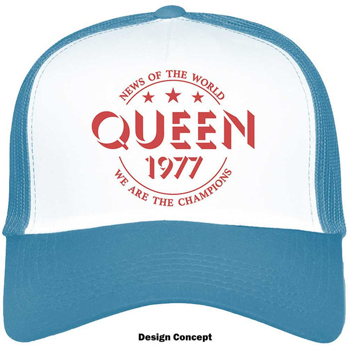 Queen Mesh Back Cap - CHAMPIONS 77 Rock Off