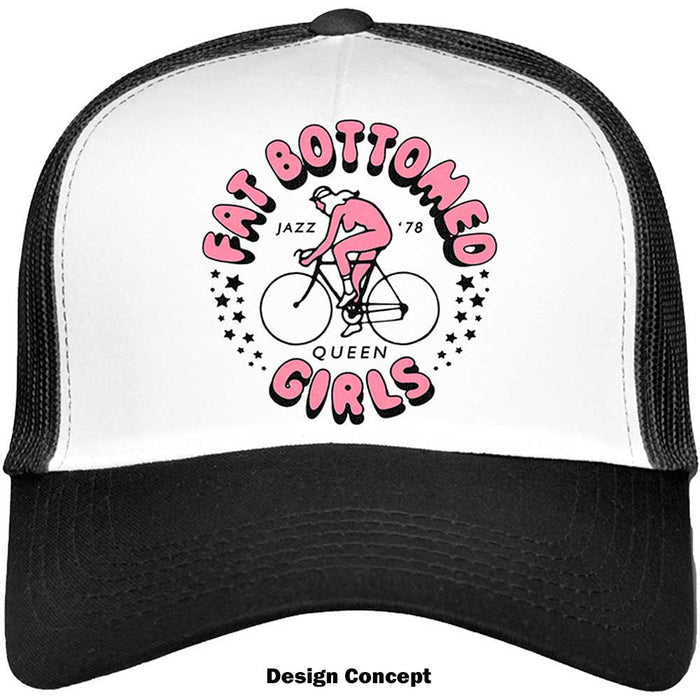 Queen Mesh Back Cap - FAT BOTTOMED GIRLS Rock Off
