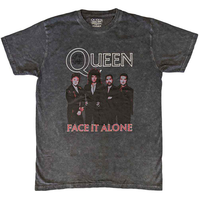 Queen T-Shirt - Face It Alone Band Rock Off