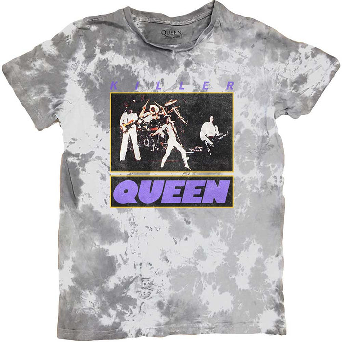 Queen T-Shirt - Killer Queen (Dip-Dye) Rock Off