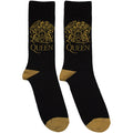 Queen Unisex Ankle Socks: Gold Crest Rock Off