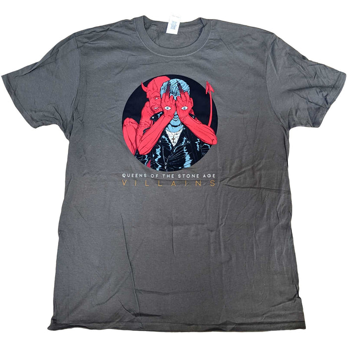 Queens of the Stone Age T-Shirt - VILLAINS R&L 2017 Rock Off