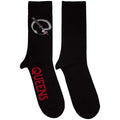 Queens Of The Stone Age Unisex Ankle Socks: Q Emblem Rock Off