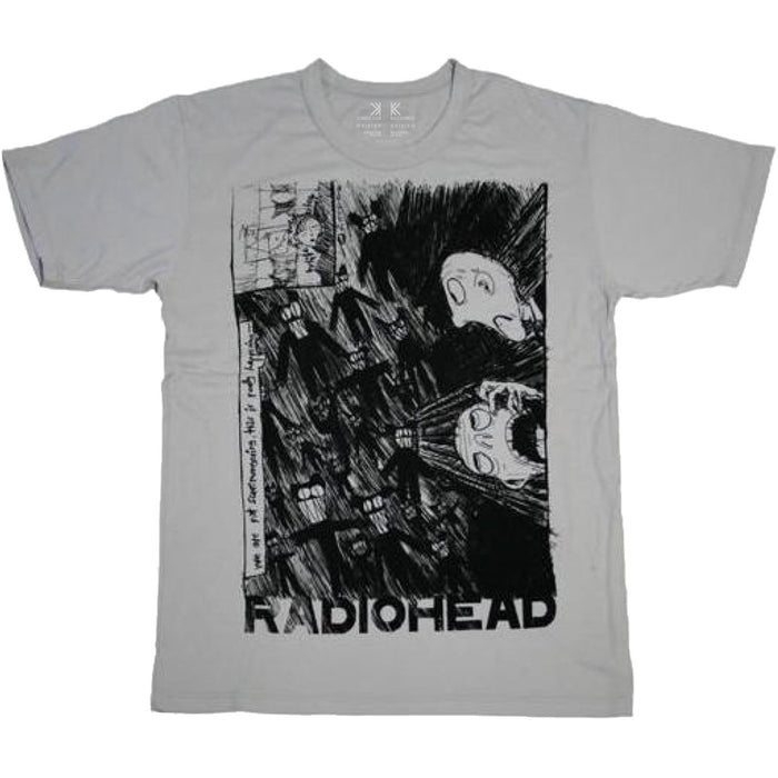 Radiohead Unisex T-shirt - Scribble Rock Off