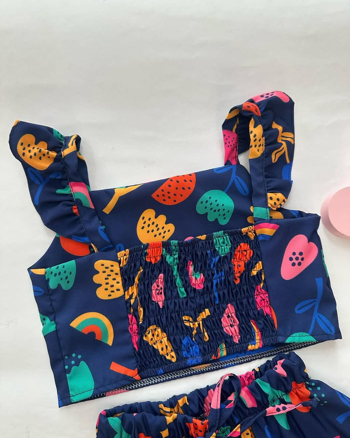 Rainbow Bloom Skirt