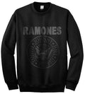 Ramones Sweatshirt - Logo, Charcoal Amplified
