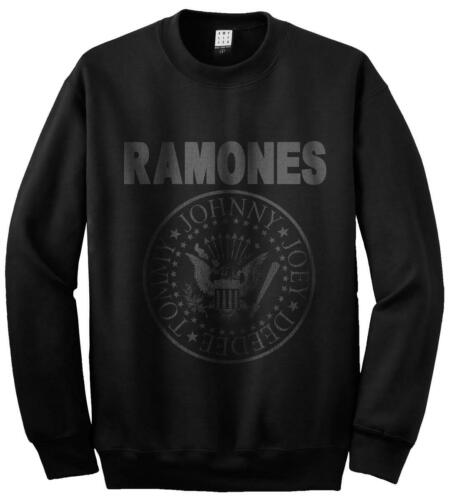 Ramones Sweatshirt - Logo, Charcoal Amplified