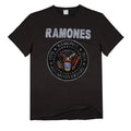 Ramones 40th Anniversary Seal Men's Charcoal T-shirt