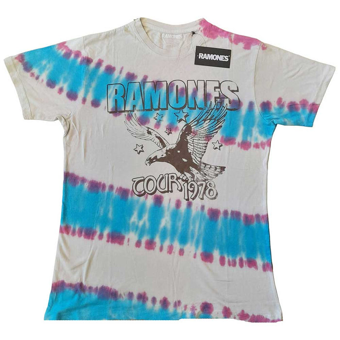 Ramones T-shirt - Eagle (Dip-Dye) Rock Off