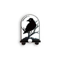 Raven Cloche Pin