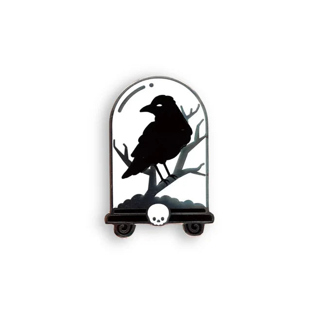 Raven Cloche Pin