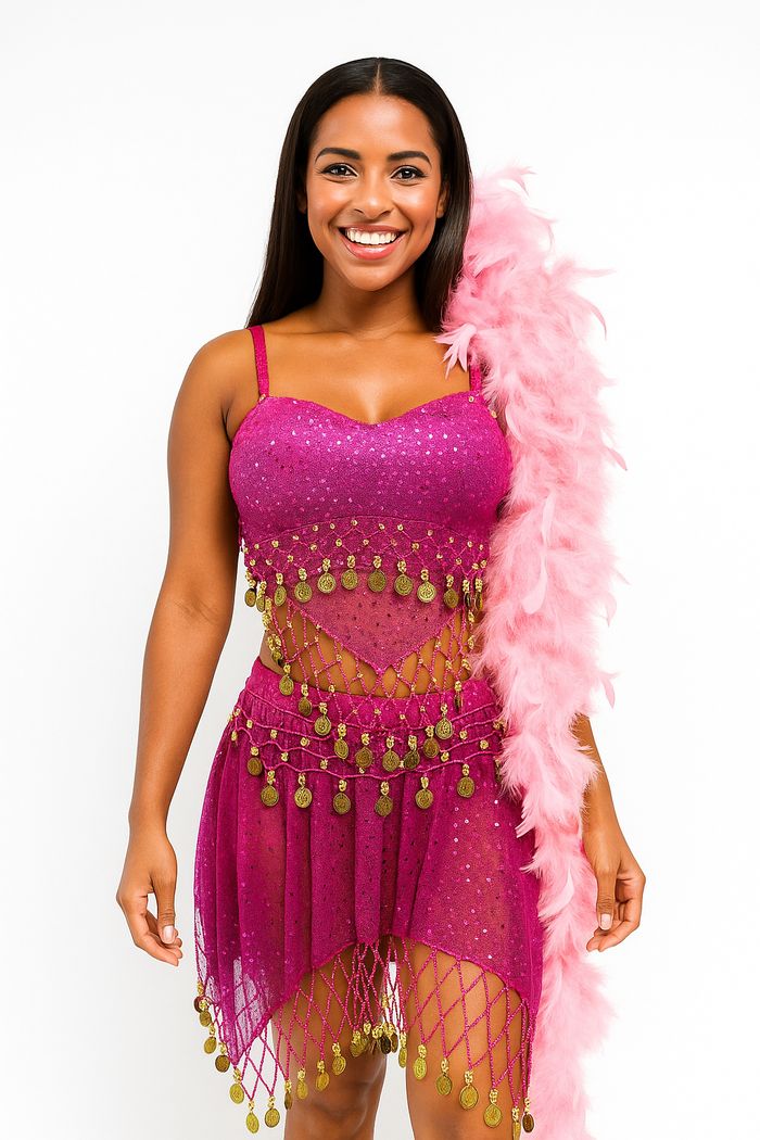 Ready-made Outfit (Carnival/Belly dance Design)