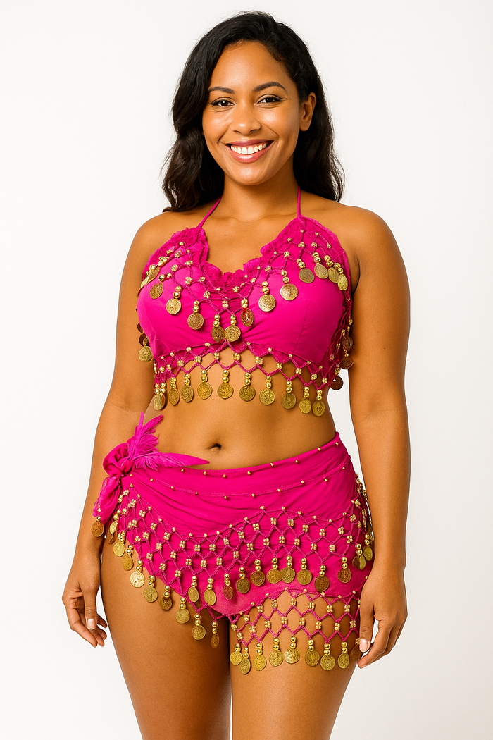 Ready-made Outfit (Carnival/Belly dance Design)