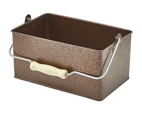 Rectangular Table Caddy 24.5 x 15.5 x 12.5cm Antique Copper